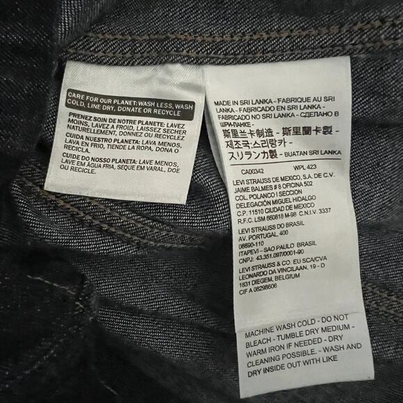 LEVI’S GIA WESTERN DRESS SIZE XS - Picture 9 of 10